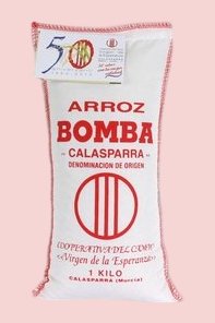 Riso Arroz Bomba Calasparra. Il miglior riso per la paella